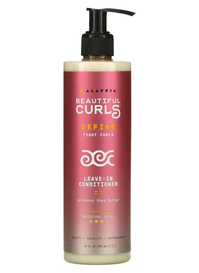 Beautiful Curls Leave-In Conditioner Tight Curls Unrefined Shea Butter 12 fl oz (354 ml)