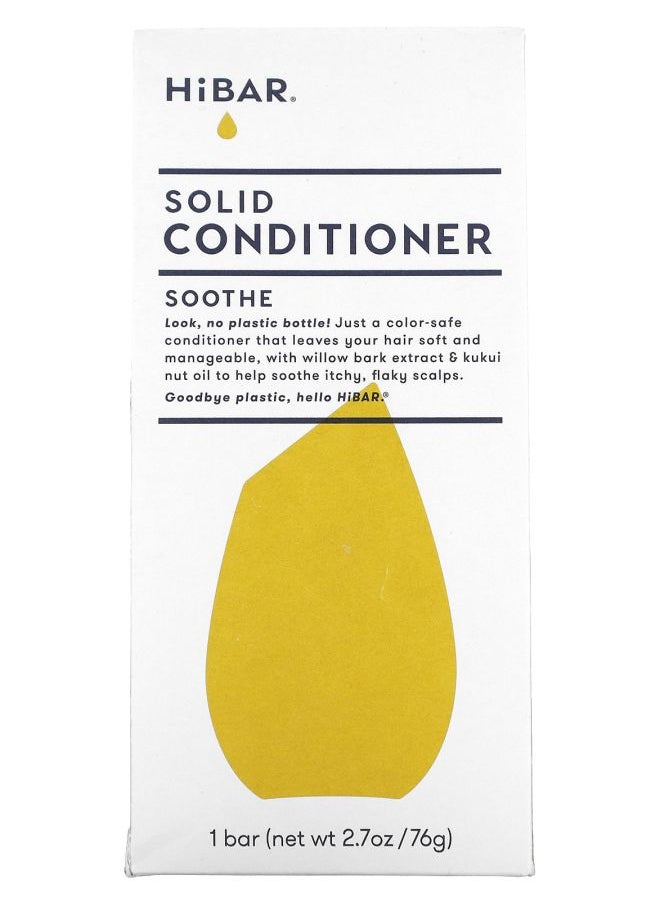 Solid Conditioner Soothe 1 Bar 2.7 oz (76 g)