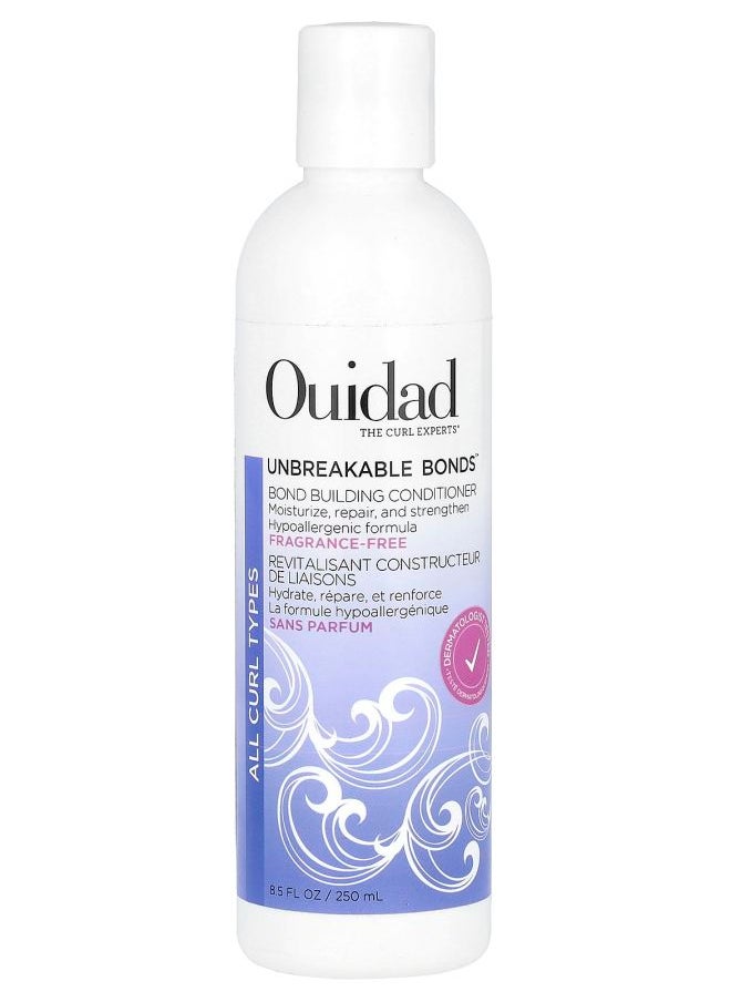 Unbreakable Bonds™ Bond Building Conditioner All Curl Types Fragrance-Free 8.5 fl oz (250 ml)