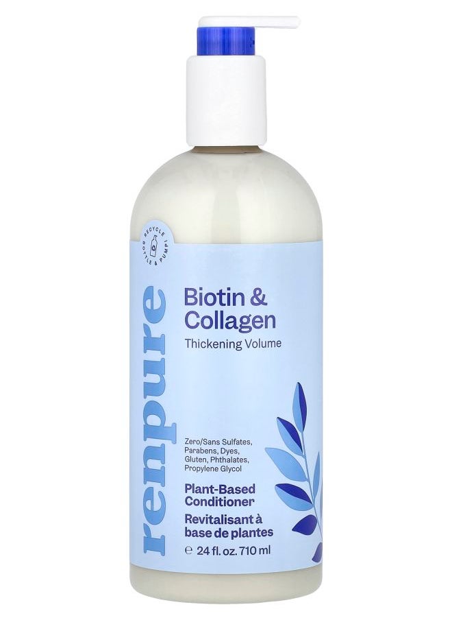 Plant-Based Conditioner Biotin & Collagen 24 fl oz (710 ml)