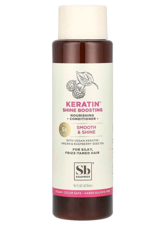 Nourishing Conditioner Keratin Shine Boosting For Silky Frizz-Tamed Hair 16 fl oz (473 ml)