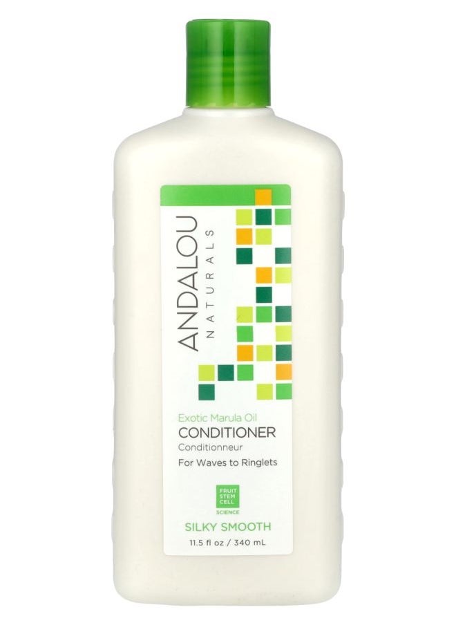 Conditioner Silky Smooth For Waves to Ringlets Exotic Marula Oil 11.5 fl oz (340 ml)