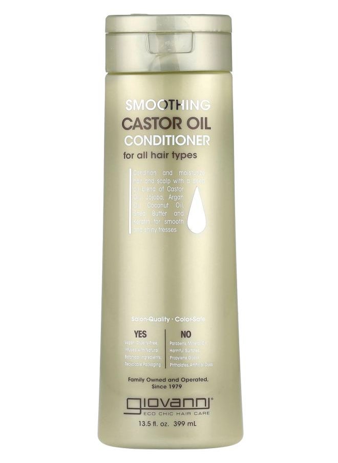 Smoothing Castor Oil Conditioner For All Hair Types 13.5 fl oz (399 ml)