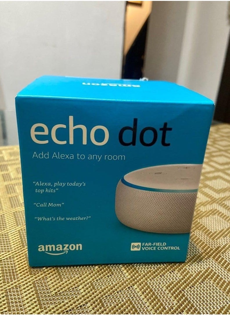 Echo Dot (3rd Gen) - Smart speaker with Alexa white