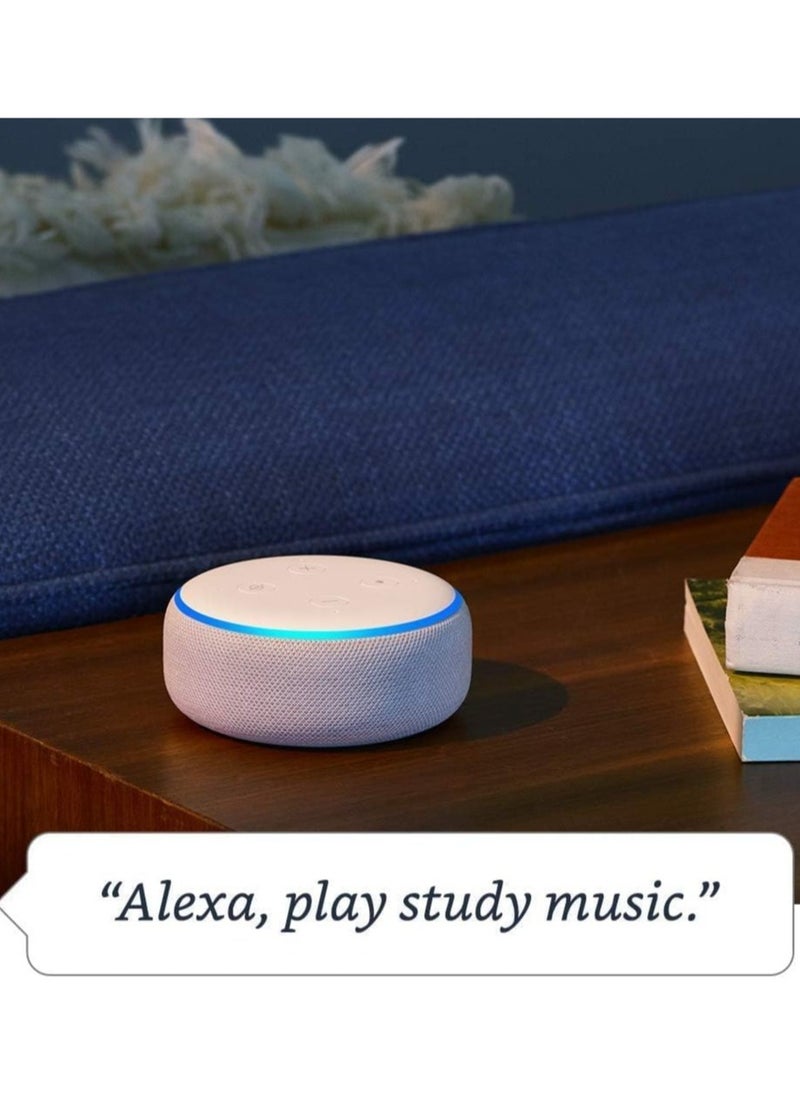 Echo Dot (3rd Gen) - Smart speaker with Alexa white