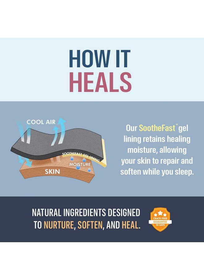 Moisturizing Heel Socks For Cracked Heel Treatment 2 Pairs Stop Cracked Heels In Their Tracks