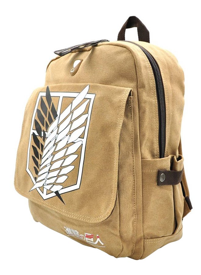 Attack On Titan Cosplay Backpack Khaki