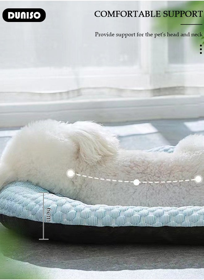 Pet Bed for Cats, Small, Medium Dogs With Nonskid Bottom, Washable All-season Pet Sofa Bed for Indoor, Outdoor, Outside Sleep Sleeping Puppy, Kitten, Pet