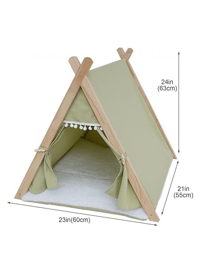 PET HOUSE,PET BED, PET TENT, Pet Tent for Dogs and cat with Thick Cushion and Bed,