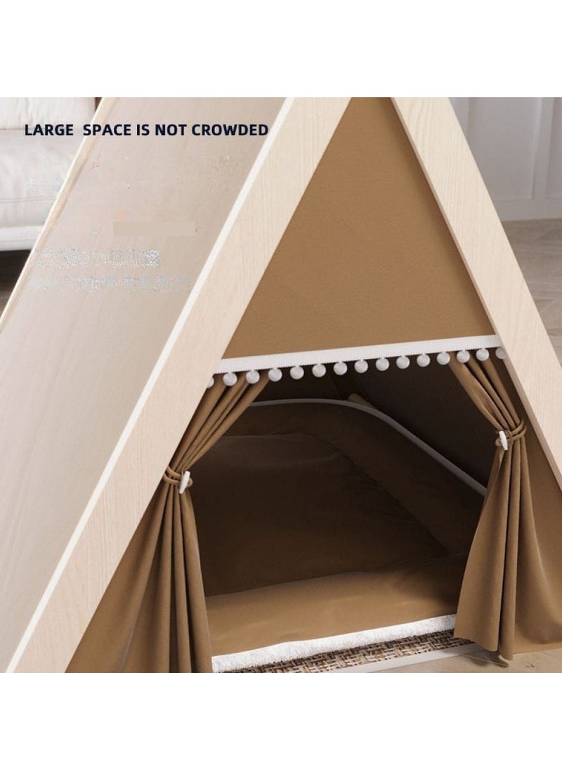 PET HOUSE,PET BED, PET TENT, Pet Tent for Dogs and cat with Thick Cushion and Bed,