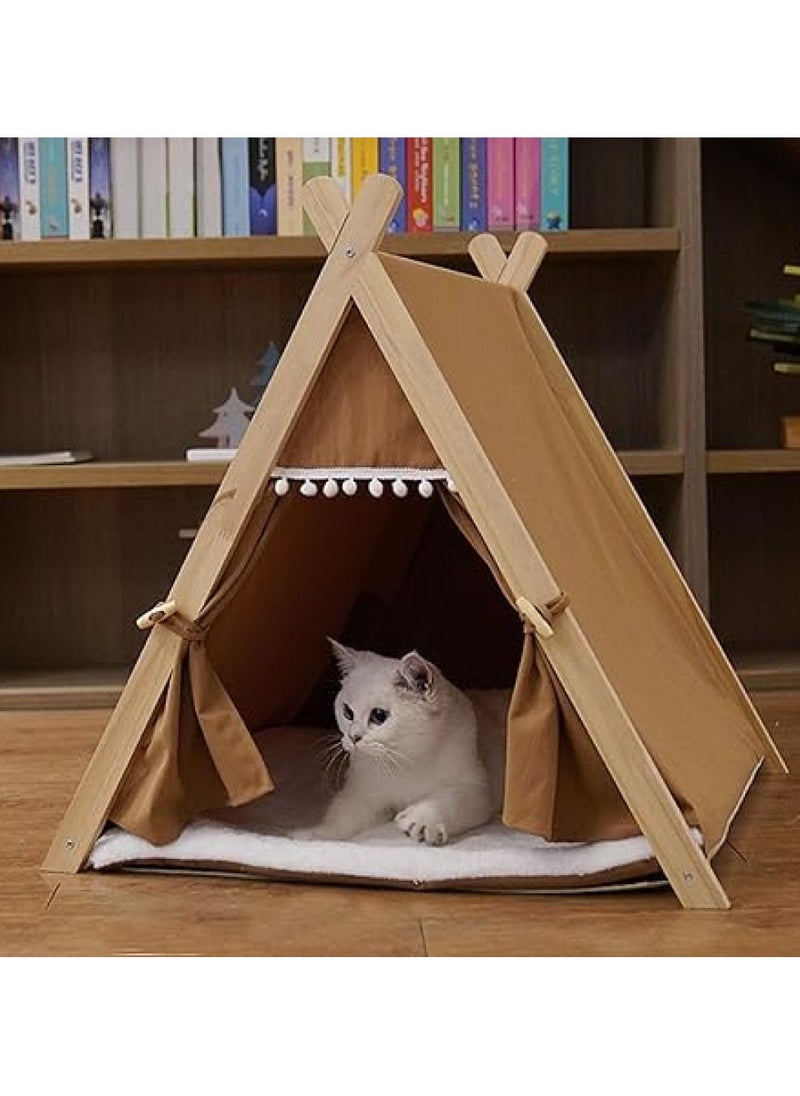 PET HOUSE,PET BED, PET TENT, Pet Tent for Dogs and cat with Thick Cushion and Bed,