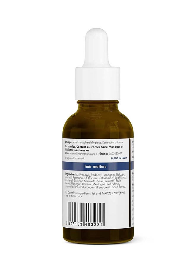 Advanced Hair Serum  | 23% Actives 3% Redensyl, 2% Anagain And 1% Aminexil Paraben Free