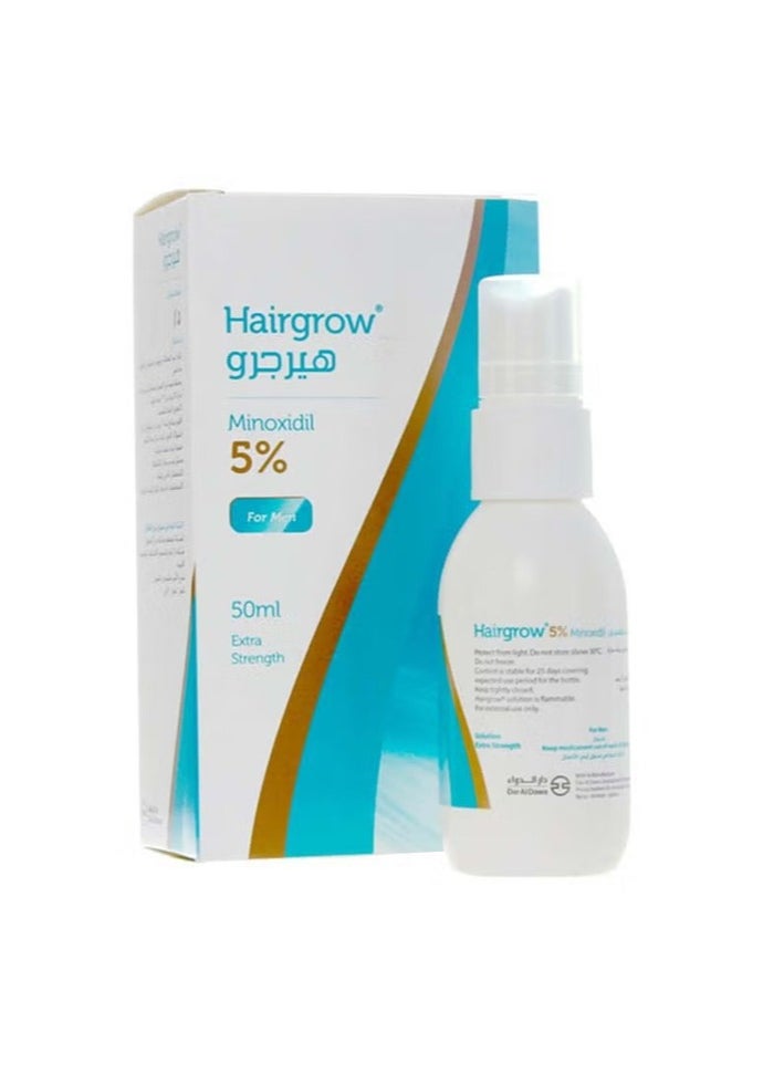 Hairgrow 5% Minoxidil Extra Strength 3 Piece 50ml