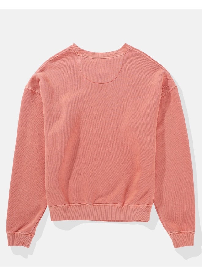 AE Relaxed Crew Neck Sweatshirt