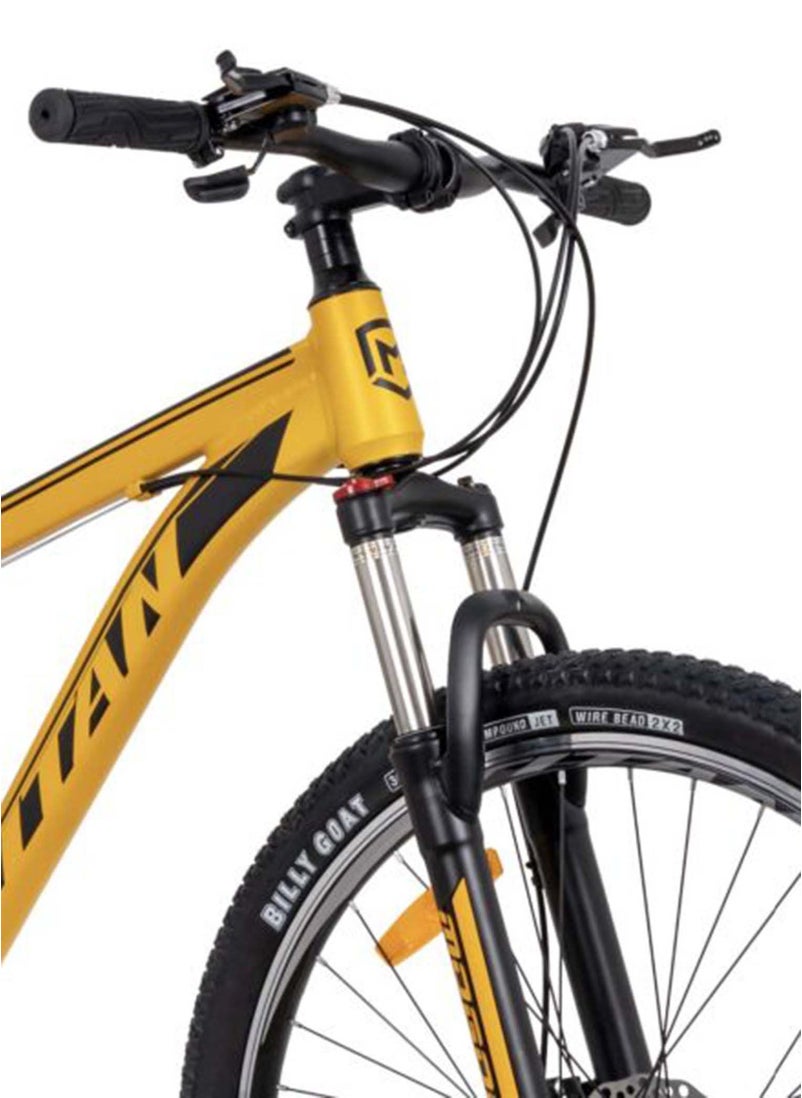 Mogoo Titan Mountain Bike 29 Inch, Yellow