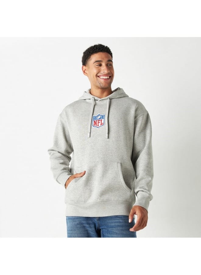 National Football League Applique Hoodie with Kangaroo Pocket