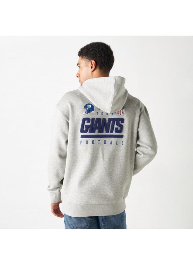 National Football League Applique Hoodie with Kangaroo Pocket