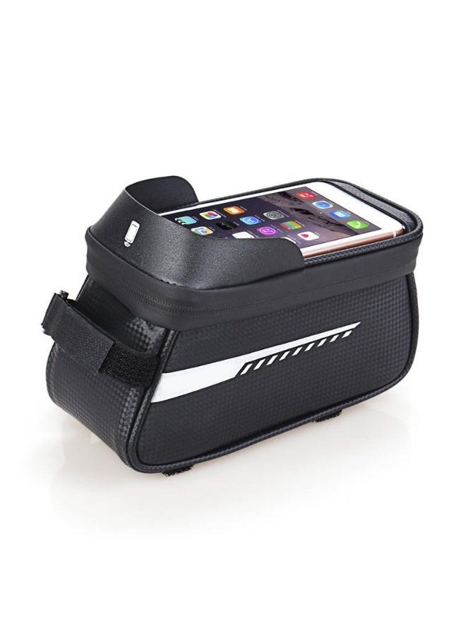 Waterproof Front-Mounted Phone Storage Bag for Bicycle Accessories - Riding Saddle Bag