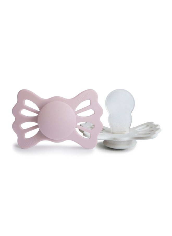 Lucky Symmetrical Silicone 2-Pack Primrose/Silver Gray - Size 2