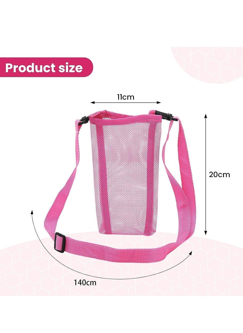 Water Bottle Carrier with Strap 2pcs Adjustable Water Bottle Strap People and Dog Water Bottle Sleeve Water Bottle Holder for Walking Gym Hiking Camping Walking