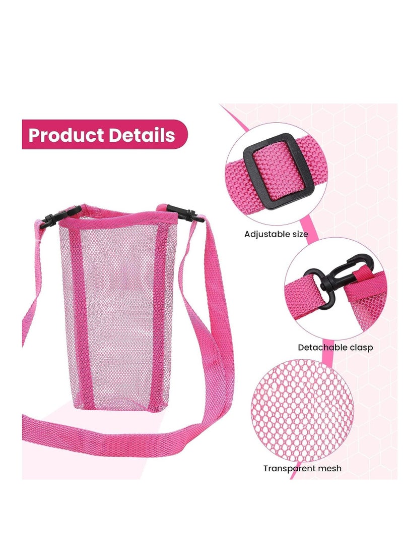 Water Bottle Carrier with Strap 2pcs Adjustable Water Bottle Strap People and Dog Water Bottle Sleeve Water Bottle Holder for Walking Gym Hiking Camping Walking