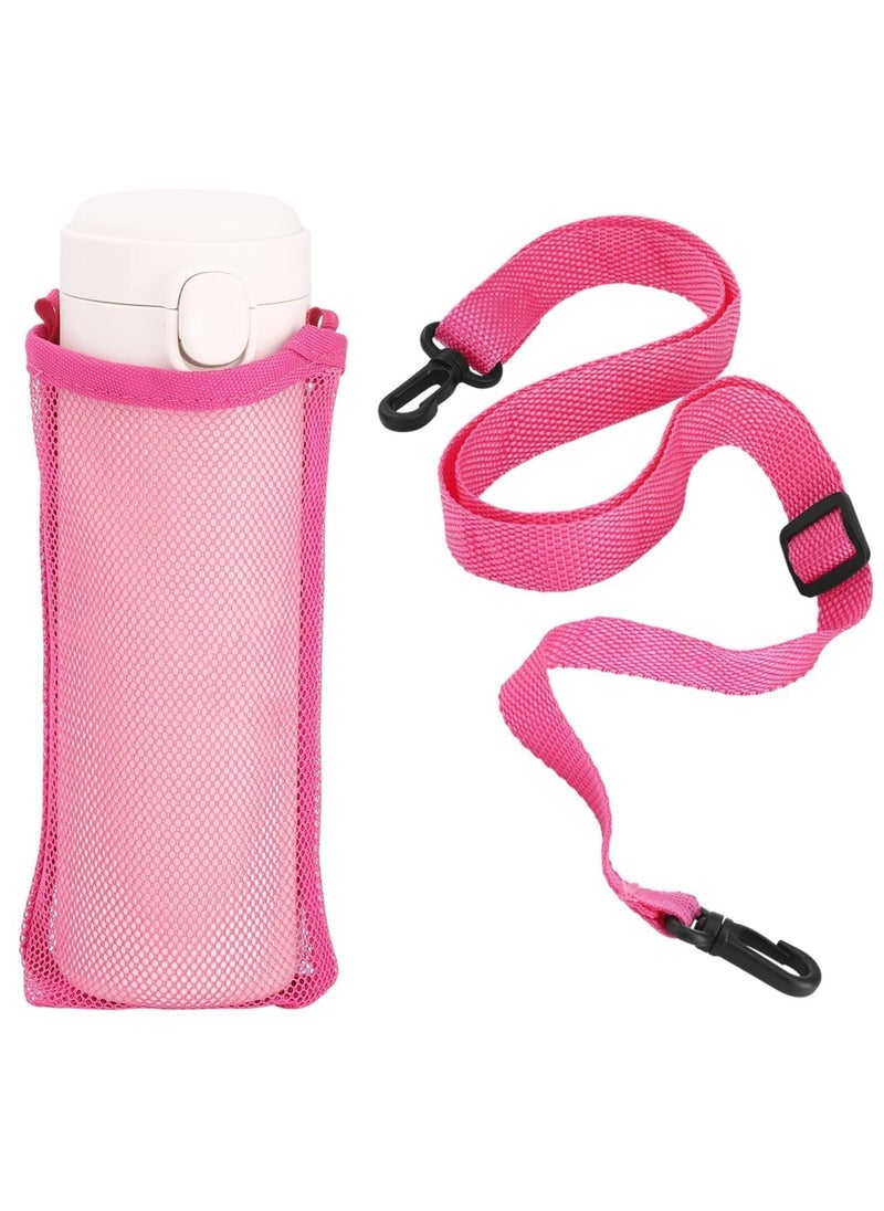 Water Bottle Carrier with Strap 2pcs Adjustable Water Bottle Strap People and Dog Water Bottle Sleeve Water Bottle Holder for Walking Gym Hiking Camping Walking