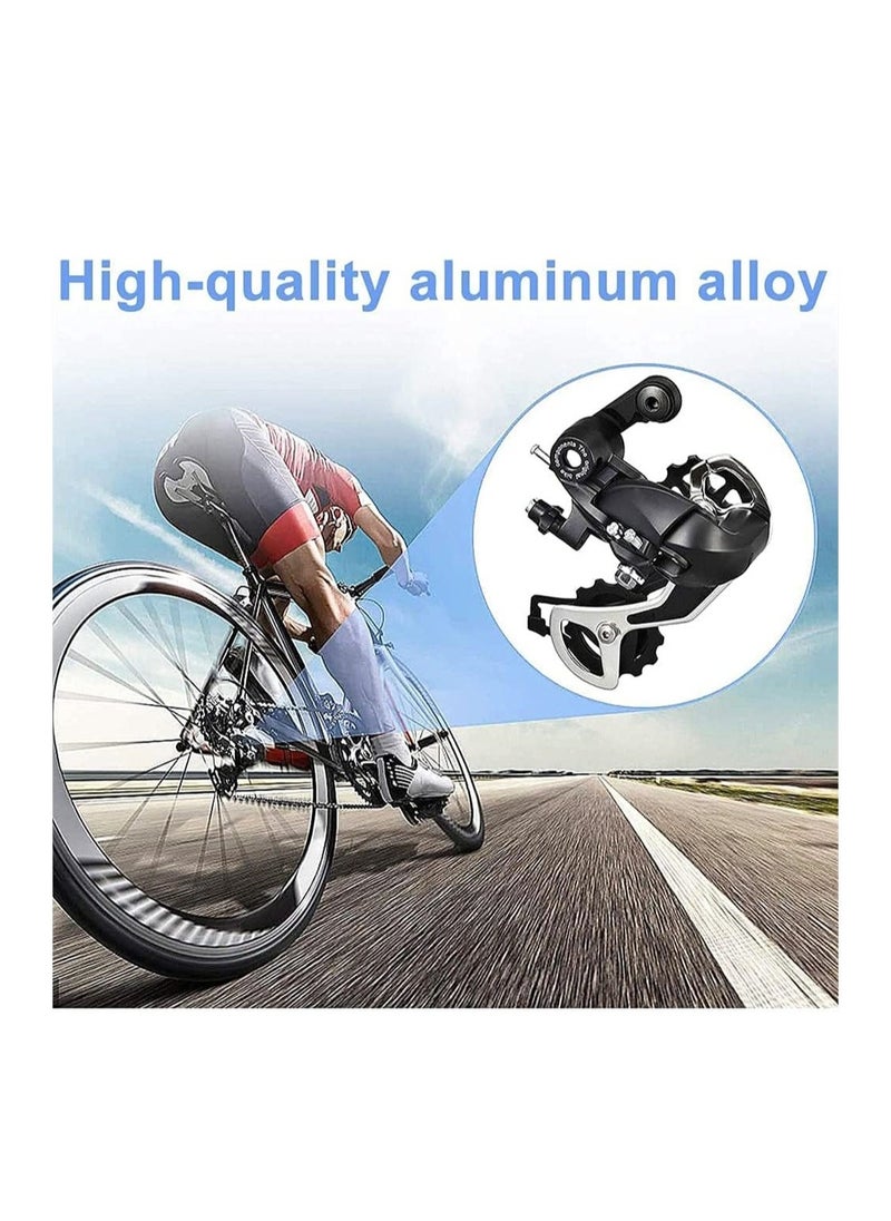 Bike Rear Derailleur, Speed Rear Derailleur, 6/7/8 Speed Bicycle Derailleur Transmission for Outdoor Cycling MTB Bike, 1 Pcs