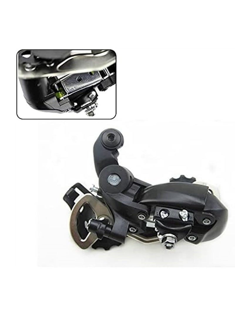 Bike Rear Derailleur, Speed Rear Derailleur, 6/7/8 Speed Bicycle Derailleur Transmission for Outdoor Cycling MTB Bike, 1 Pcs