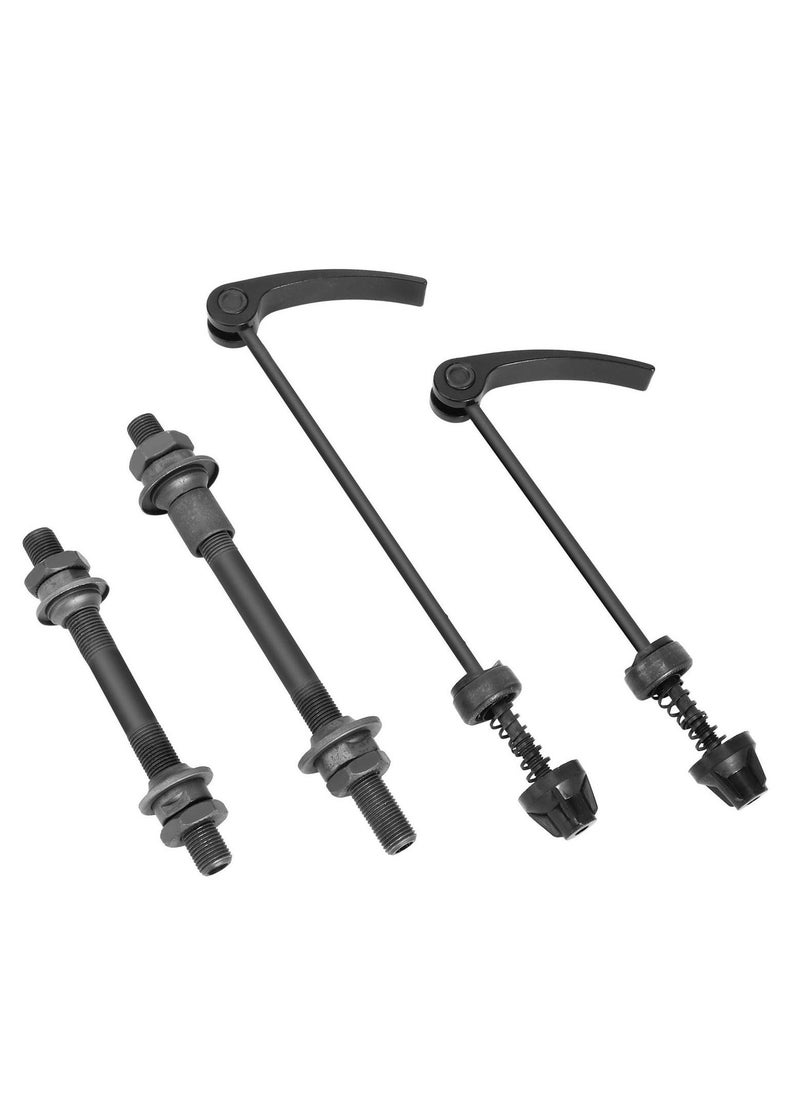 Bike Quick Releases Set 1 Pair Bicycle Hub Axle Bike Hollow Axle Set Bike Quick Release Skewers for Road Bike Mountain Bike