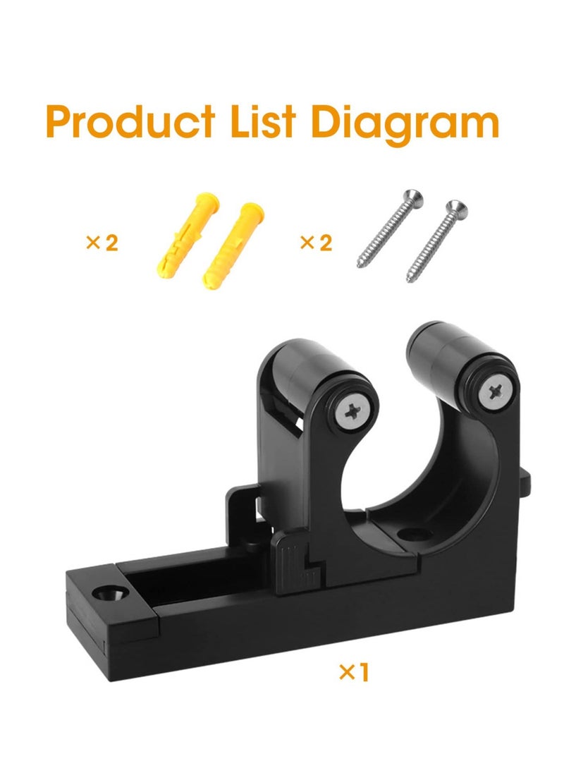 Bike Wall Mounts, Bike Wall Mounts for Garage, Mountain Bicycle Wall Rack Storage System, Adjustable Bicycle Parking Clip Bike Hooks for Wall for Basement or Garage Space Saver