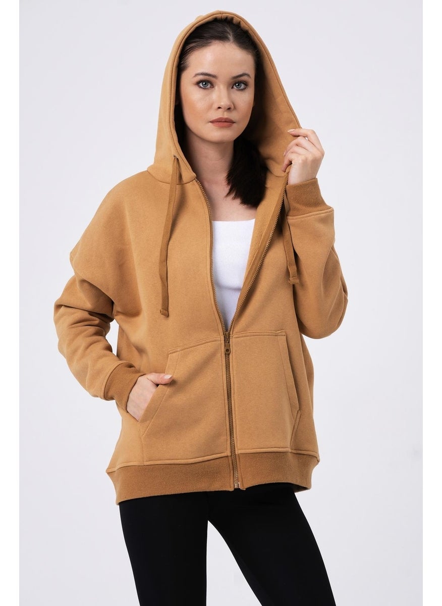 Alexandergardi Zippered Hooded Sweatshirt (B22-75300)