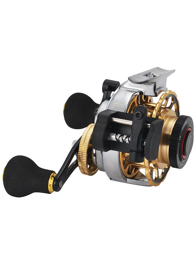 Automatic Wire Spread 10+1 BB Fly Fishing Reel Aluminum Alloy Fishing Reel Left/Right Hand Raft Reel Ice Fishing Reels Automatic Line Casting Fly Reel