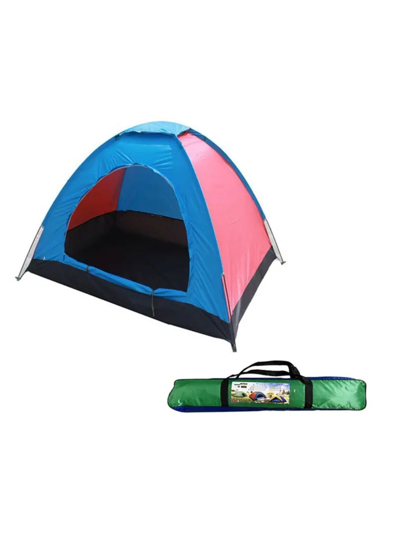 Camping Tent for 3-4 Person Automatic Pop Up Beach Tent with Storage Bag Water Resistant and UV Protection Tent Canopy for Outdoor Picnic Hiking(200*150*110cm)