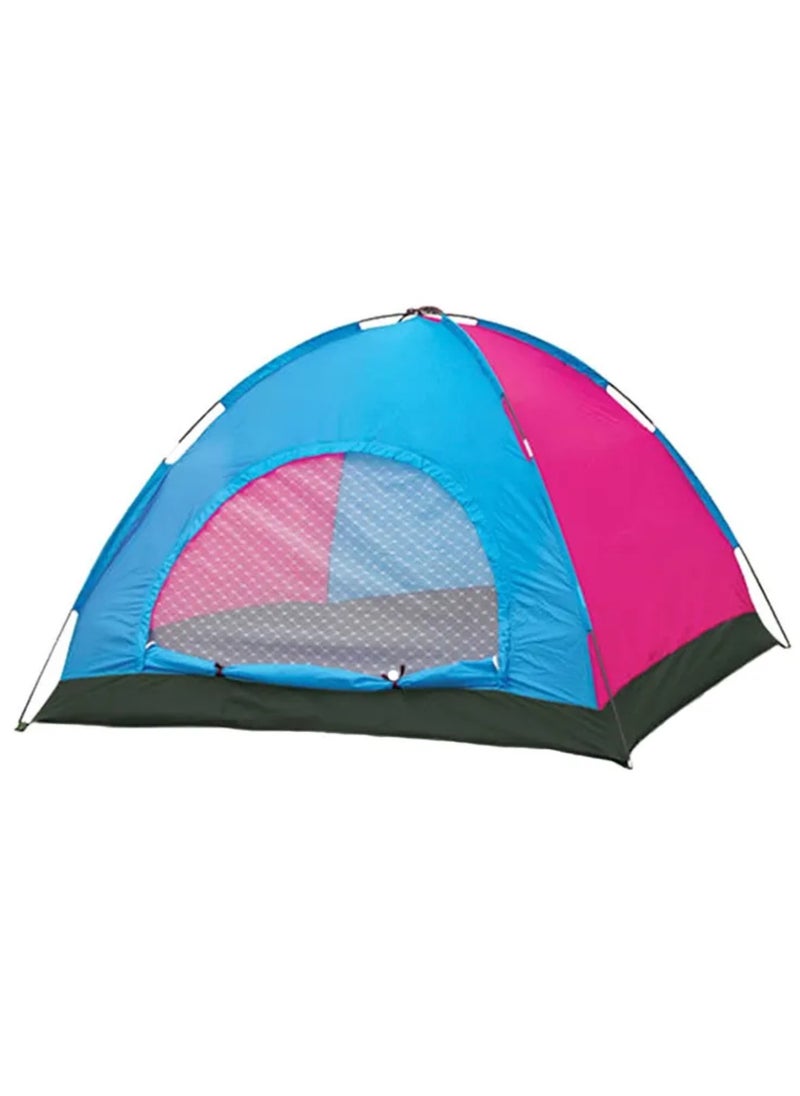 Camping Tent for 3-4 Person Automatic Pop Up Beach Tent with Storage Bag Water Resistant and UV Protection Tent Canopy for Outdoor Picnic Hiking(200*150*110cm)