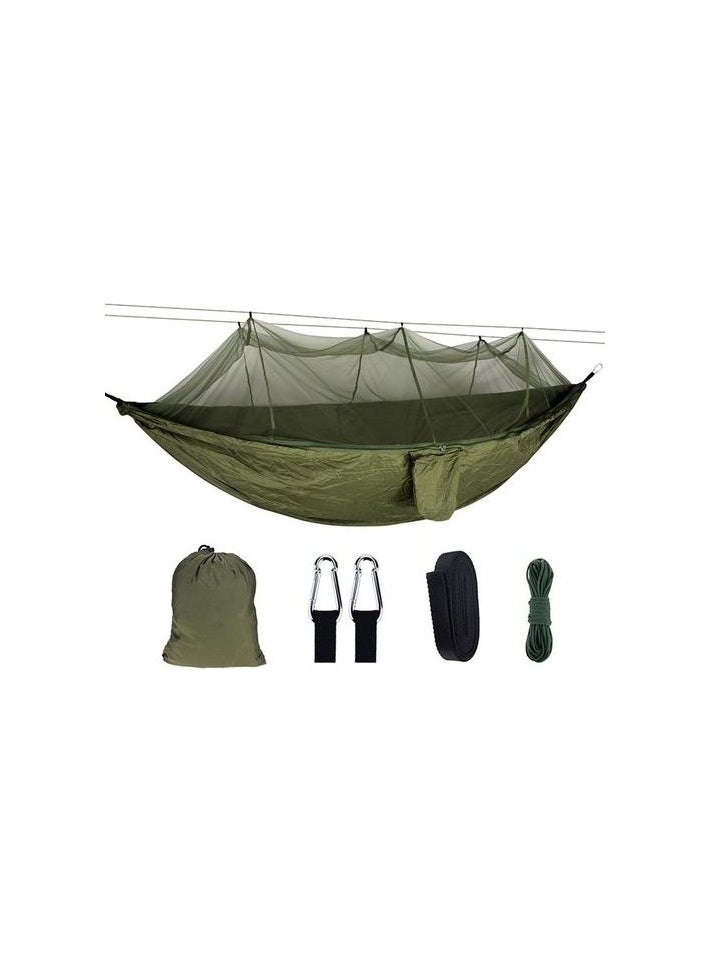 Mosquito Protected Sleep Tent with Portable Open Camp Hammock Colour:Green Piece:1 Piece