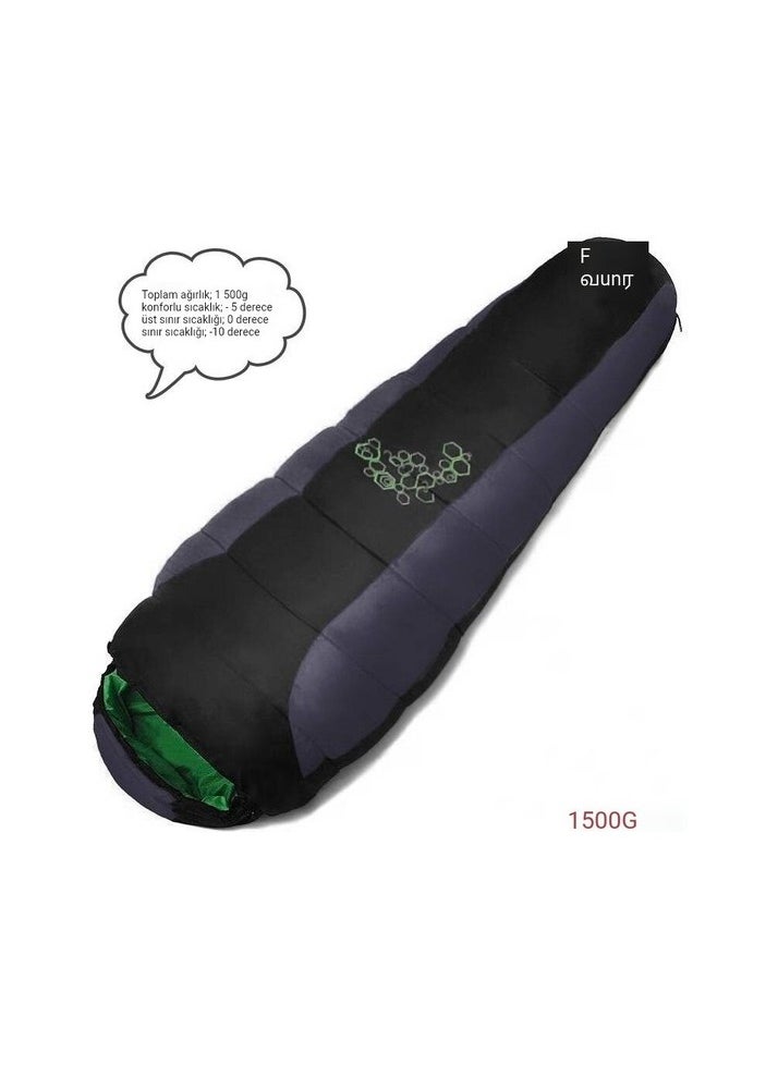 Open Sleeping Bag Colour:Light gray