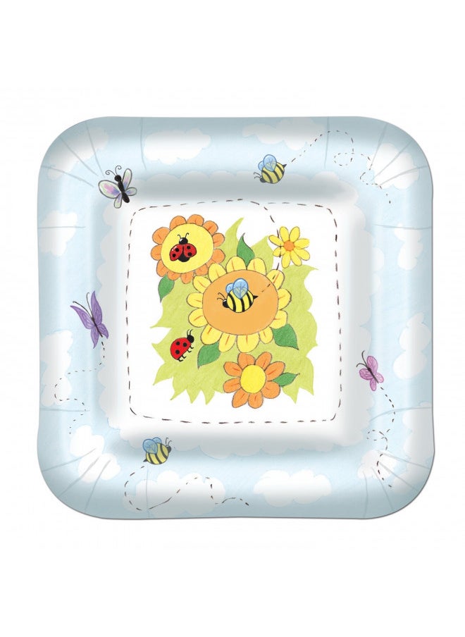 Beistle Garden Plates 7