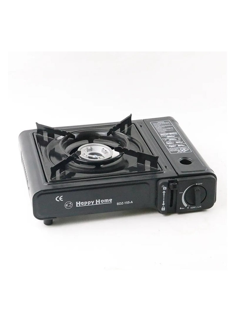 Wholesale happy home Single Burner Small Car Travel gas stove Outdoor camping portable butane gas stove with box