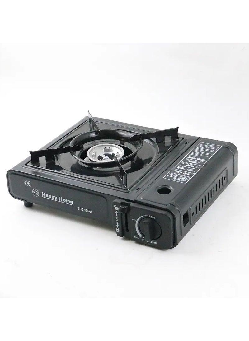 Wholesale happy home Single Burner Small Car Travel gas stove Outdoor camping portable butane gas stove with box