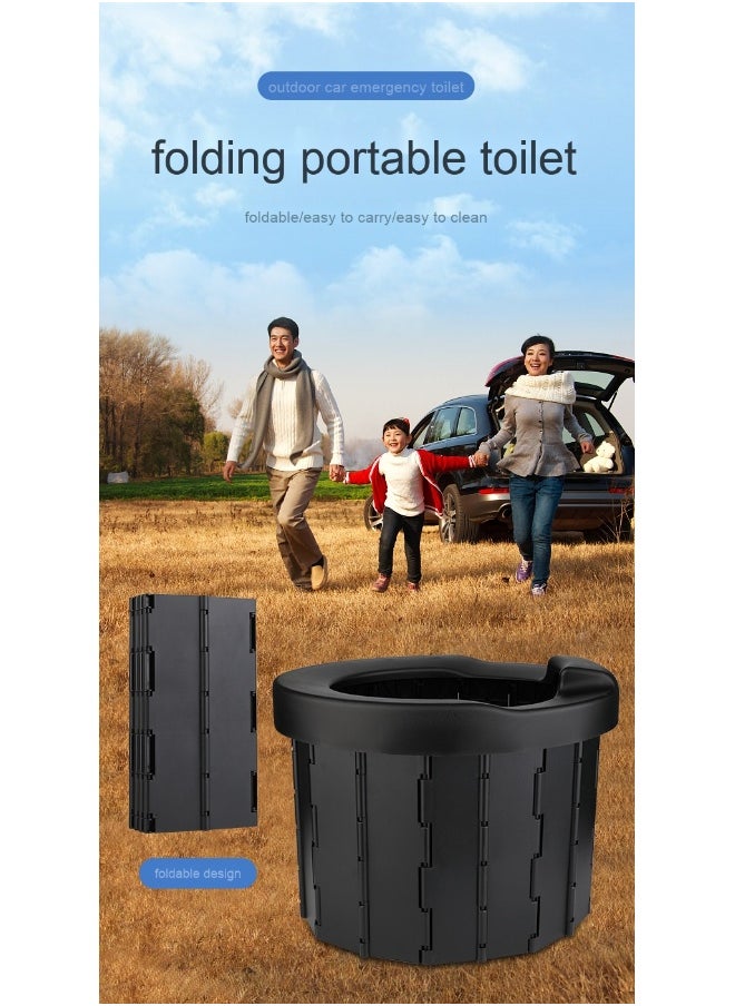 Portable Folding Outdoor Car Camping Toilet