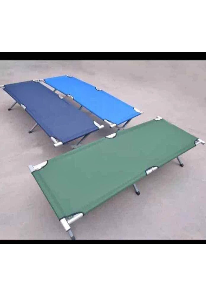 GO2CAMPS Heavy Duty Foldable Camping Bed with Carry Bag | Sun Lounger | Travel Bed | Camping Cot | Portable Multifunctional Trip Bed for Hiking, Beach, Desert, Home,offices,Traveling | Military-Grade Portable Sleeping Bed with 190cm Length, 65cm Width, and 42cm Height – Ideal for Camping, Hiking, and Outdoor Adventures