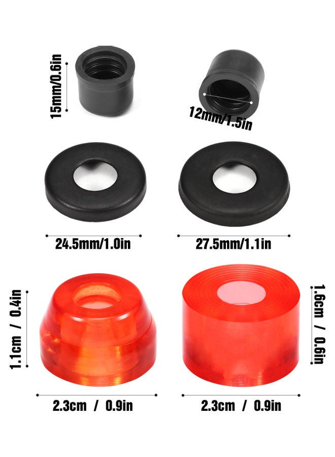 4-Piece Skateboard Longboard Bushing Set