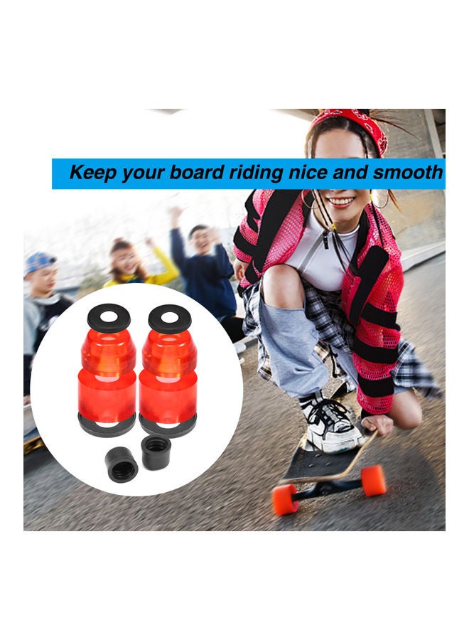 4-Piece Skateboard Longboard Bushing Set