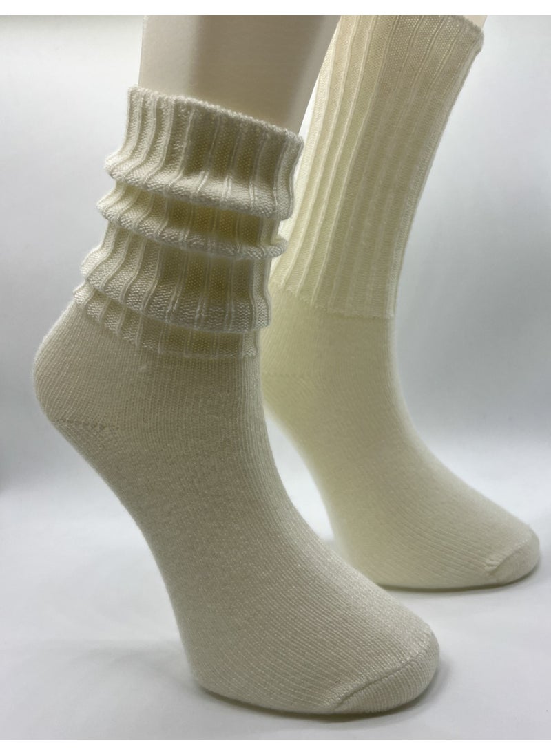 6 Pairs Winter Women's Wool Sleeping Socks Soft Touch