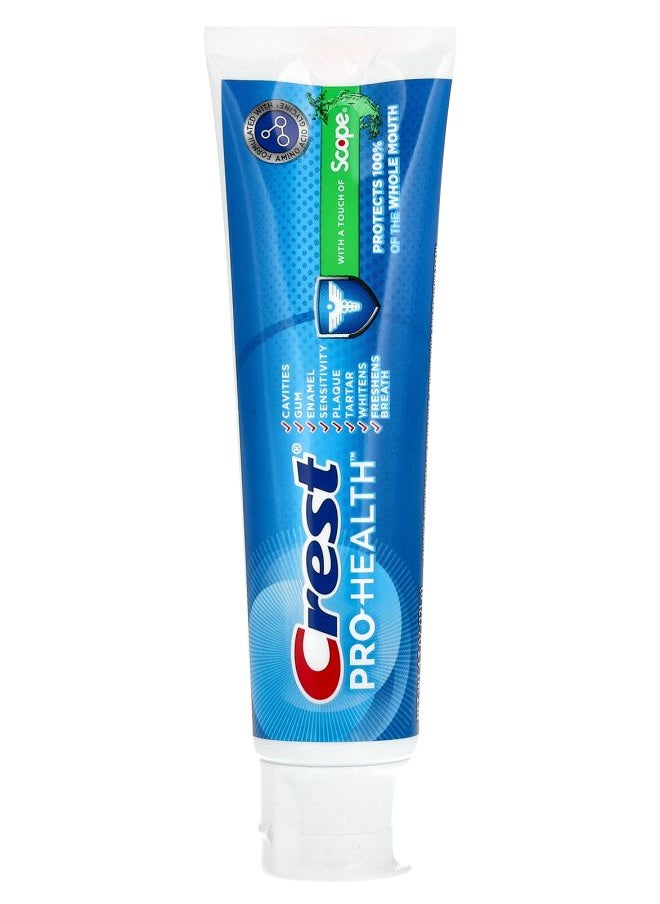 Pro Health Fluoride Toothpaste With a Touch of Scope 4.3 oz (121 g)