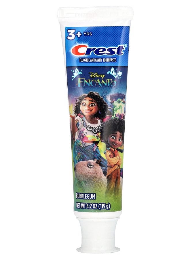 Fluoride Anticavity Toothpaste Disney Encanto 3+ Yrs Bubblegum 4.2 oz (119 g)