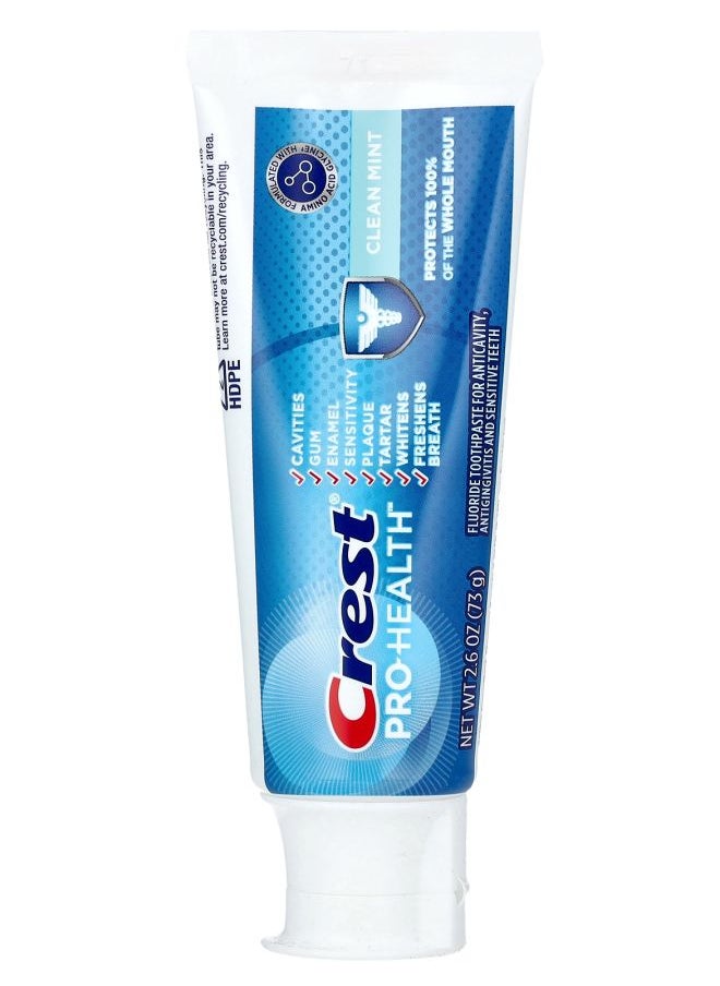 Pro-Health Fluoride Toothpaste Clean Mint 2.6 oz (73 g)