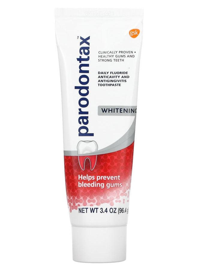 Daily Fluoride Anticavity And Antigingivitis Toothpaste Whitening 3.4 oz (96.4 g)