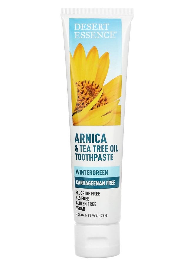 Arnica & Tea Tree Oil Toothpaste Wintergreen  6.25 oz (176 g)