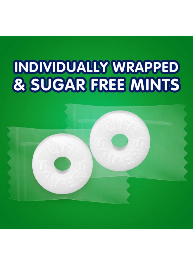 LIFE SAVERS Wint-O-Green Breath Mints Hard Candy Bulk Pack, 2.75 oz Bag (Pack of 12)